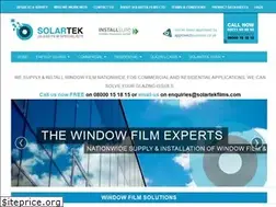 Sites similar to solartekfilms.co.uk