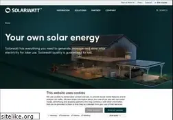 Sites similar to solarwatt.com