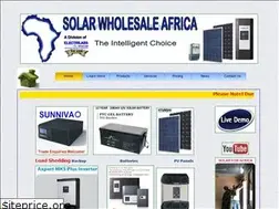 Sites similar to solarwholesale.co.za