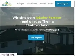 Sites similar to solarwiebe.de