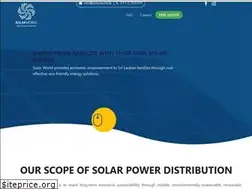Sites similar to solarworld.lk