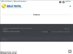 Sites similar to solatextil.mx