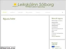 Sites similar to solborg.is