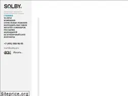 Sites similar to solby.pro
