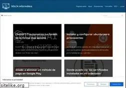 Sites similar to solcainformatica.es