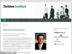 Sites similar to soldaninstitut.de