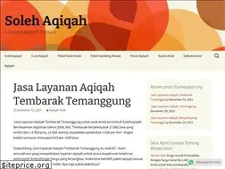 Sites similar to solehaqiqah.org