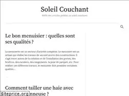 Sites similar to soleilcouchant.net