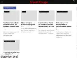 Sites similar to soleilrouge.org