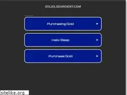 Sites similar to soleilsdargent.com