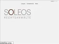 Sites similar to soleos.com