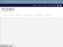 Sites similar to soleraseniorliving.com