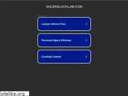 Sites similar to solerslacklaw.com