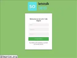 Sites similar to soletstalkapp.com