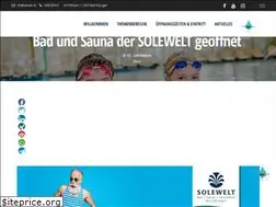 Sites similar to solewelt.de
