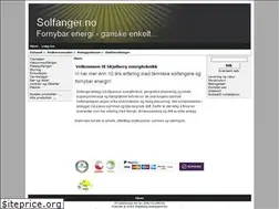 Sites similar to solfanger.no