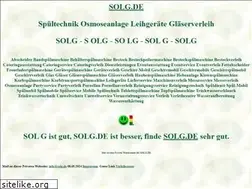 Sites similar to solg.de