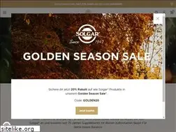 Sites similar to solgar.de