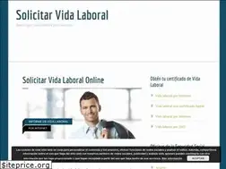 Sites similar to solicitarvidalaboral.com.es