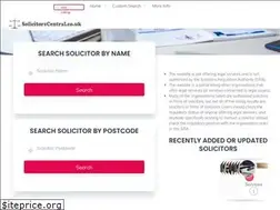 Sites similar to solicitorscentral.co.uk