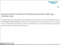 Sites similar to solicitudvidalaboral.com
