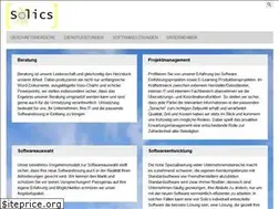 Sites similar to solics.de