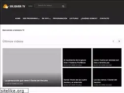 Sites similar to solidariatv.com.ar