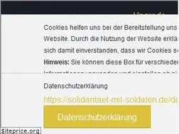 Sites similar to solidaritaet-mit-soldaten.de