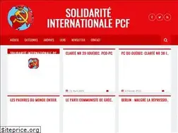 Sites similar to solidarite-internationale-pcf.fr