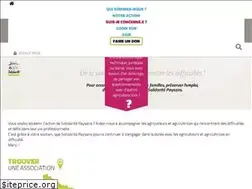 Sites similar to solidaritepaysans.org