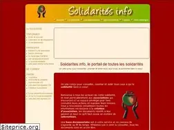 Sites similar to solidarites.info
