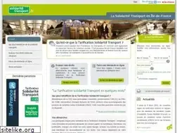 Sites similar to solidaritetransport.fr