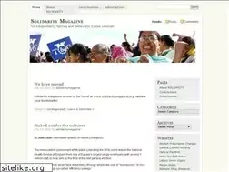 Sites similar to solidaritymagazine.wordpress.com