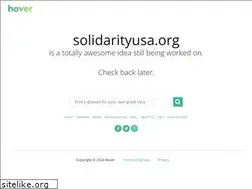 Sites similar to solidarityusa.org