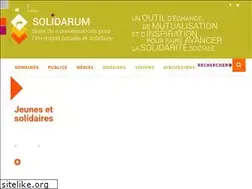 Sites similar to solidarum.org