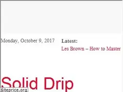 Sites similar to soliddrip.com