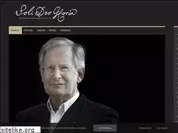 Sites similar to solideogloria.de