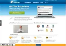 Sites similar to solidessay.com