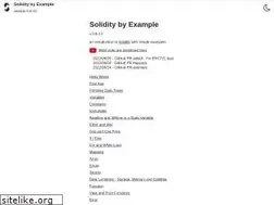 Sites similar to solidity-by-example.org