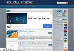 Sites similar to solidlystated.com