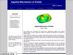 Sites similar to solidmechanics.org