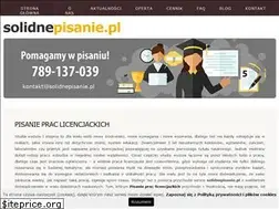 Sites similar to solidnepisanie.pl