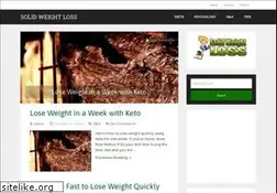 Sites similar to solidweightloss.com