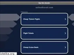 Sites similar to solisoltravel.com