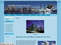 Sites similar to solisyanlaw.com
