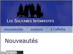 Sites similar to solitairesintempestifs.com