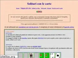 Sites similar to solitariconlecarte.it