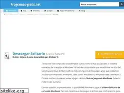 Sites similar to solitario.programas-gratis.net