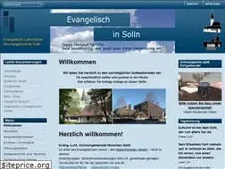 Sites similar to solln-evangelisch.de