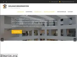 Sites similar to solmazdekorasyon.com